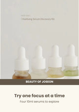 Beauty of Joseon Hanbang Serum Discovery Kit: your serum wardrobe — Try one focus at a time.