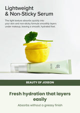 Beauty of Joseon Light On Serum: Centella + Vita C: texture — Fresh hydration that layers easily.