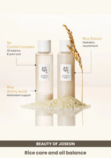 Beauty of Joseon Glow Replenishing Rice Milk: Rice care and oil balance.