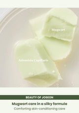 Beauty of Joseon Matte Sun Stick: Mugwort + Camelia SPF50+ PA++++: Mugwort care in a silky formula.