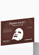 [MEDIPEEL] Peptide-Tox Bor Ampoule Mask (1 Box = 30ml X 10 Masks)
