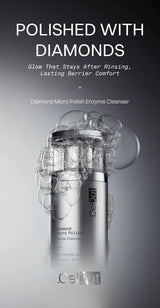 CelDot Diamond Micro Polish Enzyme Cleanser — Polished with diamonds: glow after rinsing and lasting barrier comfort