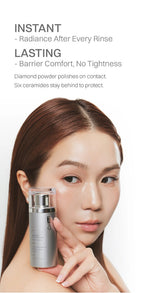 CelDot Diamond Micro Polish Enzyme Cleanser — Instant radiance after rinsing and lasting barrier comfort
