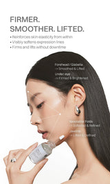 CelDot Liquid Lift Multi-Peptide Renewal Serum 35ml — Forehead, glabella, under-eye, nasolabial-fold and jawline target zones