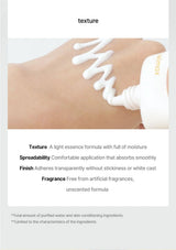 CELIMAX Pore + Dark Spot Brightening Care Sunscreen — Soft texture, clean finish