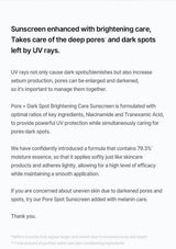 CELIMAX Pore + Dark Spot Brightening Care Sunscreen — Why this formula fits a brightening routine