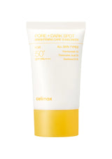 CELIMAX Pore+ Dark Spot Brightening Care Sunscreen 50ml — single product white-background variant packshot