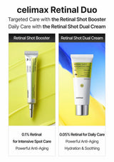 CELIMAX Retinal Shot Tightening Dual Cream — Choose daily care or targeted care