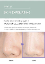 CELIMAX A cleaner-looking nose and smoother texture: Lift dead skin cells and excess sebum.