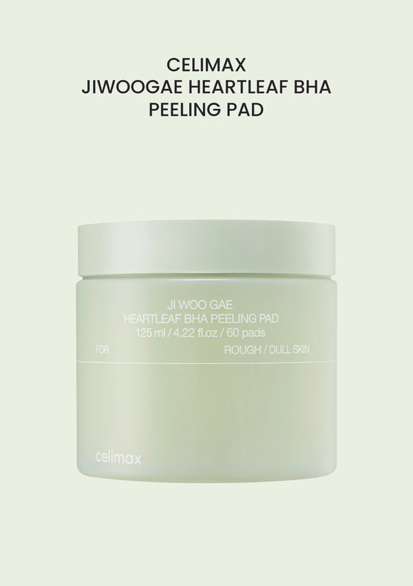 CELIMAX JIWOOGAE Heartleaf BHA Peeling Pad 60 pcs — branded product main image