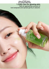 CELIMAX Apply after toner for daily moisture: Spread gently and pat to absorb.