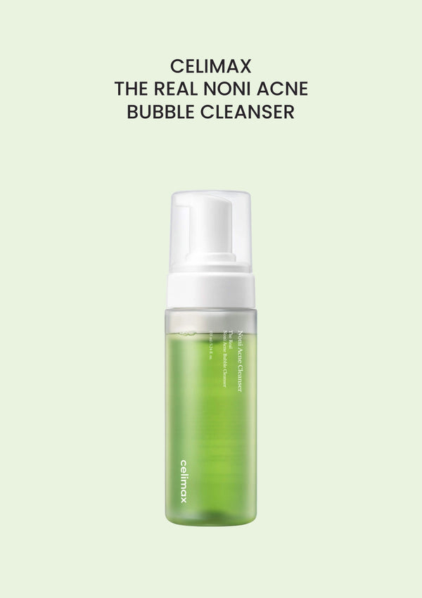 CELIMAX The Real Noni Acne Bubble Cleanser 155ml — branded product main image