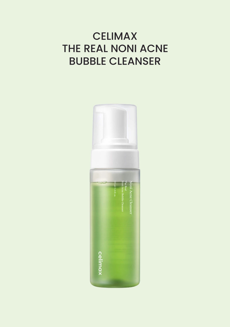 CELIMAX The Real Noni Acne Bubble Cleanser 155ml — branded product main image