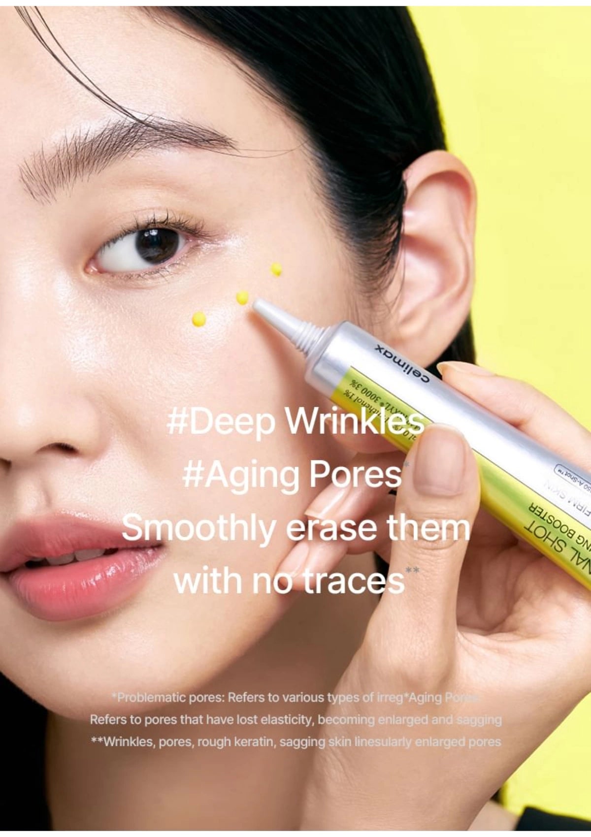 CELIMAX retinal booster — Target deep lines and pores