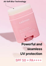 CELIMAX Oil Control Mattifying Sun Stick — Air Soft Blur meets SPF 50+ PA++++
