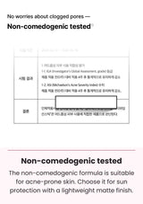CELIMAX Oil Control Mattifying Sun Stick — Non-comedogenic tested