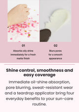 CELIMAX Oil Control Mattifying Sun Stick — Shine control, smoothness and easy coverage — complete visual 1