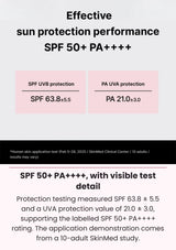 CELIMAX Oil Control Mattifying Sun Stick — SPF 50+ PA++++, with visible test detail — complete visual 1
