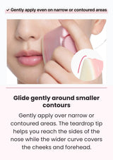 CELIMAX Oil Control Mattifying Sun Stick — Glide gently around smaller contours