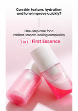 CLEARDEA two-in-one First Essence for skin texture, moisture and a radiant-looking tone