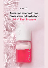 CLEARDEA two-in-one toner and essence with fewer steps and full hydration