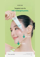 CLEARDEA pore-care test: pore volume reduced 30.83 percent and pore area reduced 28.45 percent