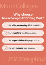 CLEARDEA Mucin Collagen EGF Fitting Mask: ideal for four needs