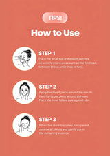 CLEARDEA Mucin Collagen EGF Fitting Mask: how to three steps