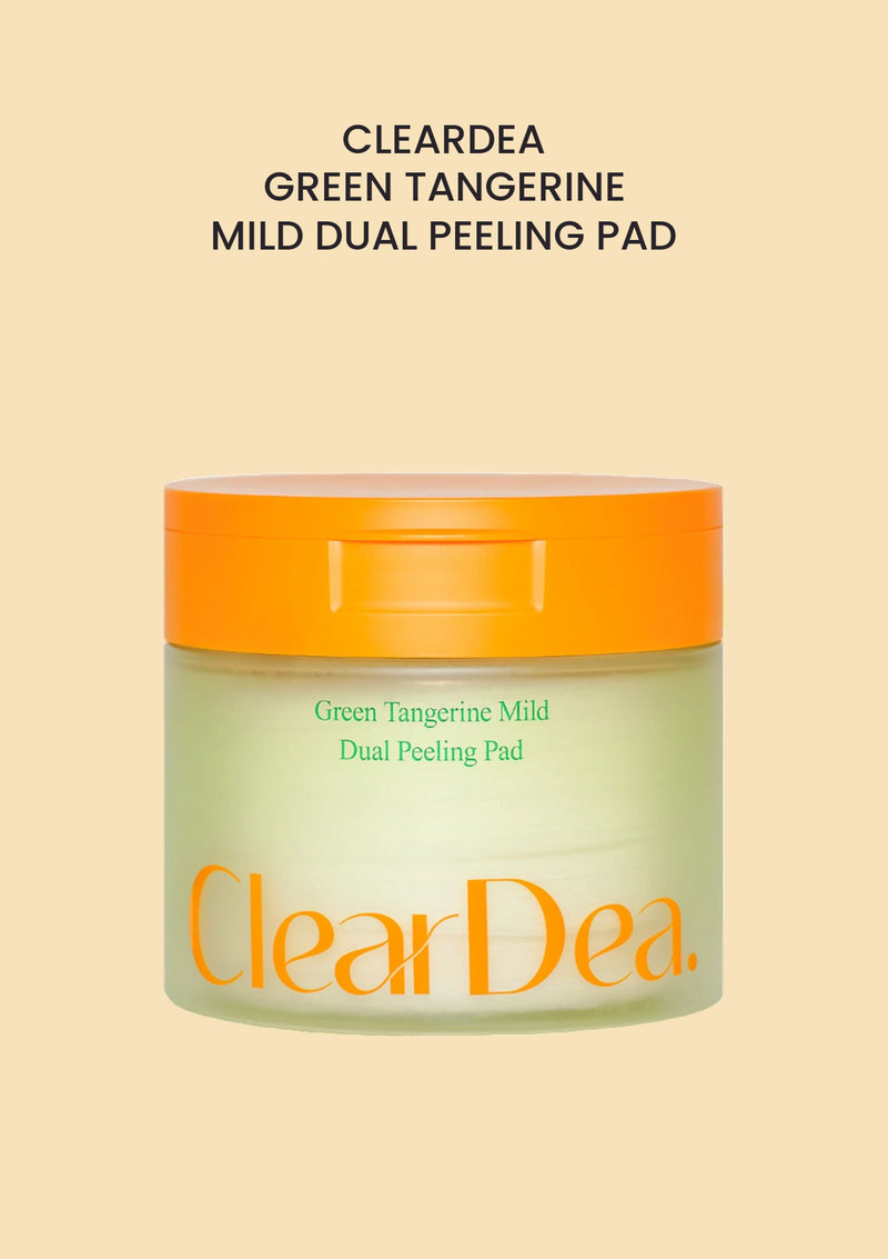 CLEARDEA green tangerine mild dual peeling pad