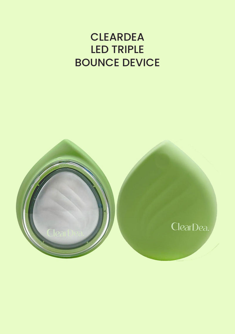 CLEARDEA LED Triple Bounce Device, front and back views