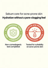 CLEARDEA Minari Serum non-comedogenic and acne-prone skin suitability tests
