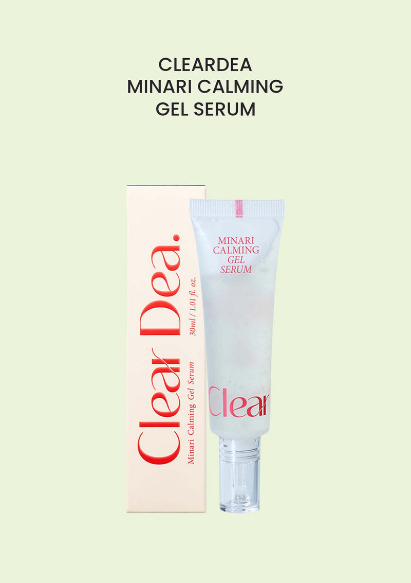 CLEARDEA minari calming gel serum