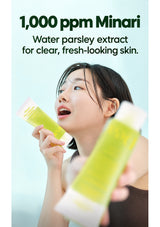 1000 ppm water parsley extract for clear and fresh-looking skin