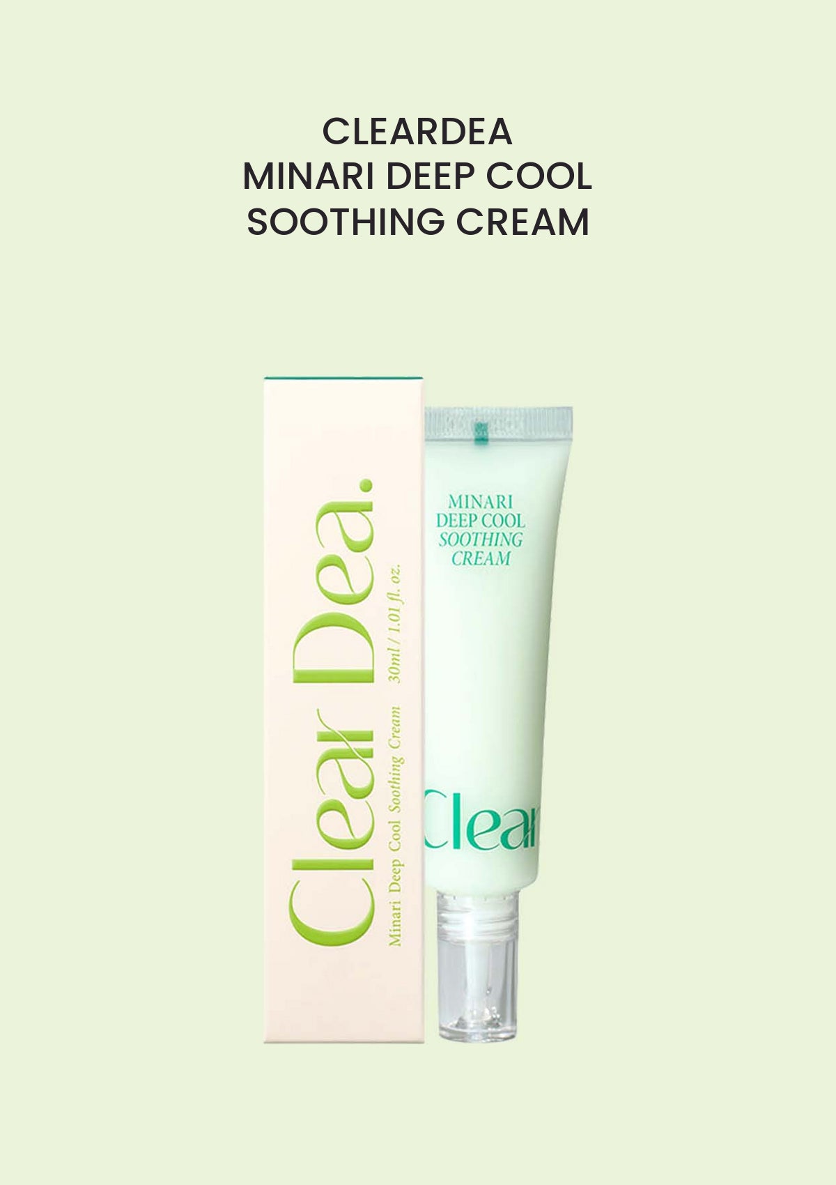 CLEARDEA minari deep cool soothing cream