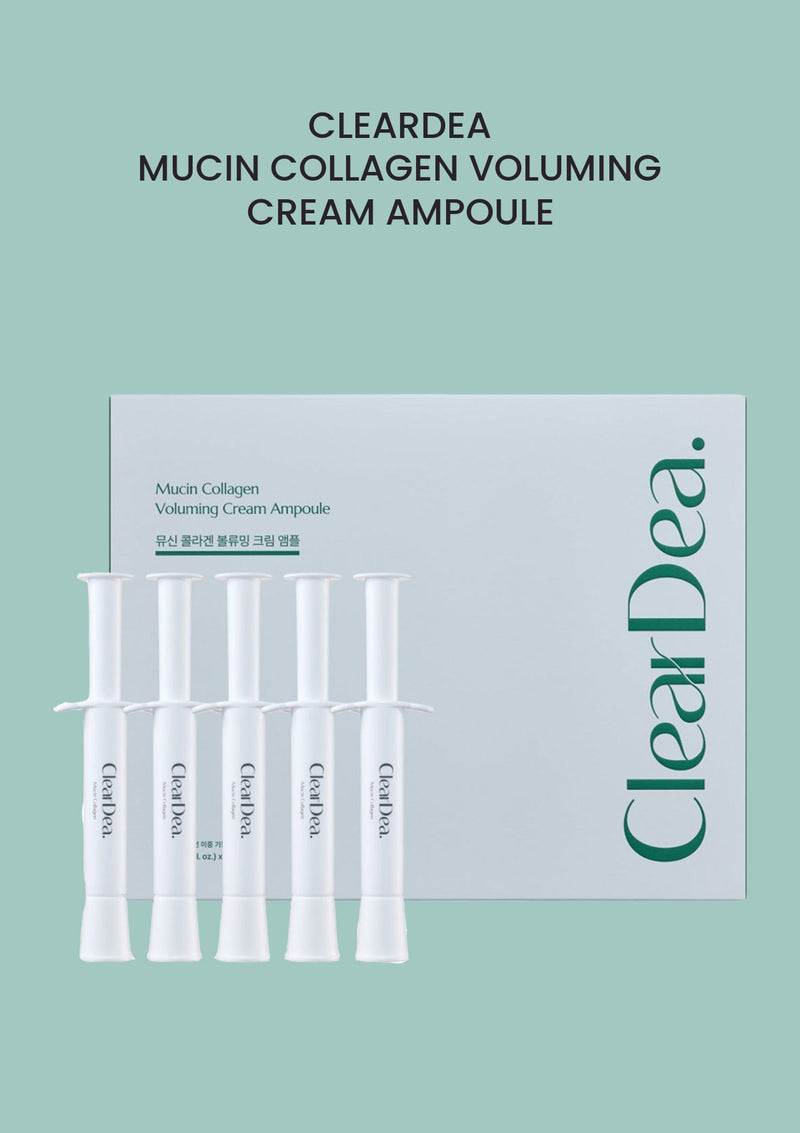 CLEARDEA mucin collagen voluming cream ampoule
