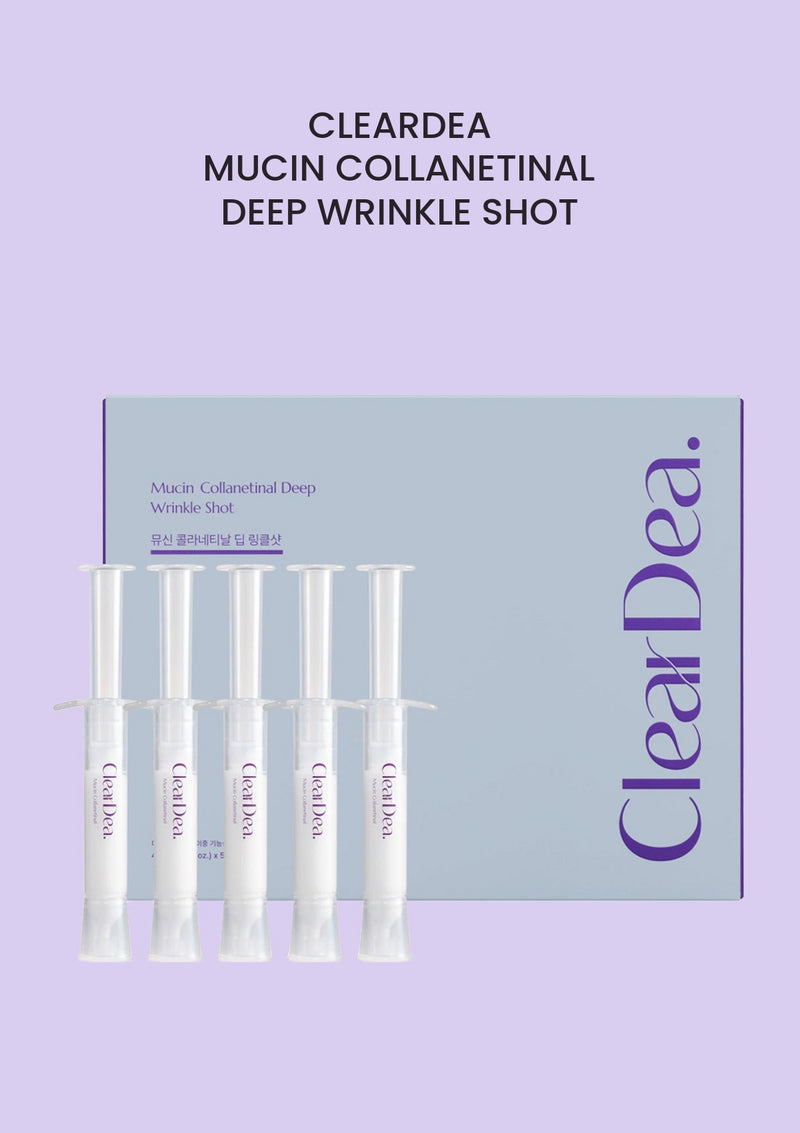 CLEARDEA mucin collanetinal deep wrinkle shot
