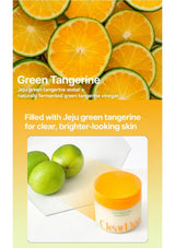 Jeju green tangerine water and naturally fermented green tangerine vinegar