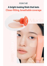 Close-fitting breathable coverage with the original CLEARDEA tube and complexion photograph