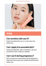 CLEARDEA tinted-base FAQs on sensitive skin, wounded skin and pregnancy