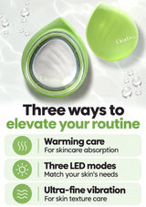 CLEARDEA Triple Bounce Device with warming care, three LED modes and ultra-fine vibration