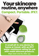 Compact CLEARDEA Triple Bounce Device with IPX7 water resistance for home and travel