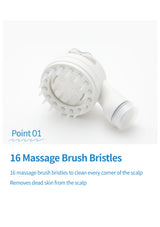 Puresome Brush Shower and its 16 massage bristles