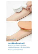 Puresome Brush Shower body-brush demonstration and comparison