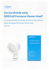 Puresome Brush Shower head-only option and packaging
