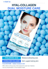Hyal Collagen dual moisture care — authentic blue pack, hyaluronic acid, hydrolyzed collagen and betaine