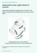 FROM THE SKIN Wrinkle Lifting Patch — Adenosine wrinkle care and targeted patch placement
