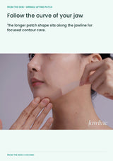 FROM THE SKIN Wrinkle Lifting Patch — Follow the curve of your jaw