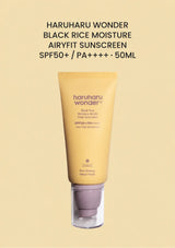 HARUHARU WONDER Black Rice Moisture Airyfit Sunscreen SPF50+ PA++++ 50ml.