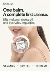 HEIMISH All Clean Balm lifts makeup, excess oil and everyday impurities.