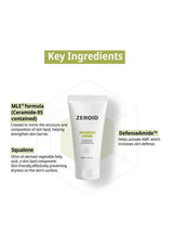 ZEROID Intensive Cream 80ml — key ingredients